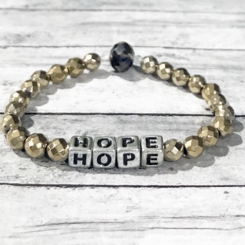Handmade Womens "Hope" Bracelet