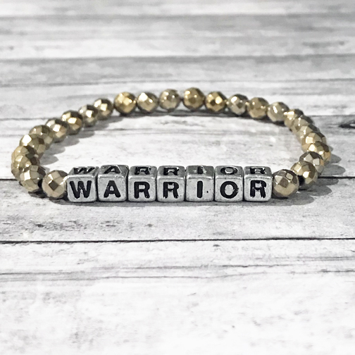 Handmade Mens "Warrior" Bracelet