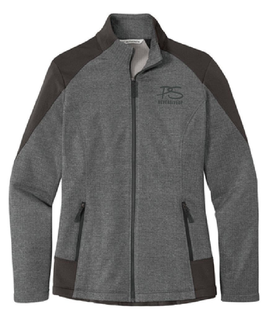 Ladies' Grid Fleece Jacket