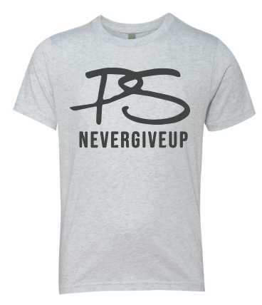 Youth Tri-Blend Logo Crew T-Shirt